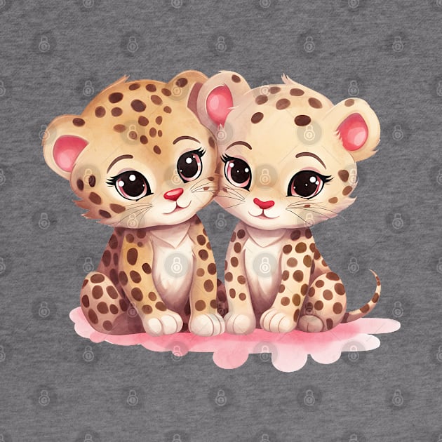 Valentine Jaguar Couple by Chromatic Fusion Studio